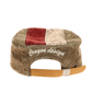 Retro Mix Fabric Embroidered Cap SCY0004