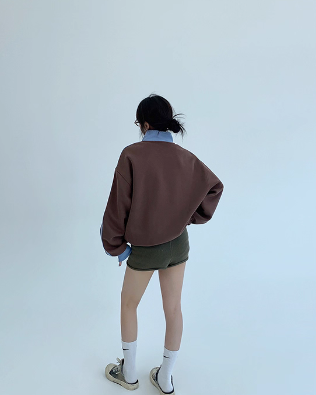 Stand Neck Track Jacket YLS0888