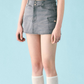 Color Light Denim Shorts WBL0028