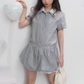 Balloon Shirt Dress YPH0001