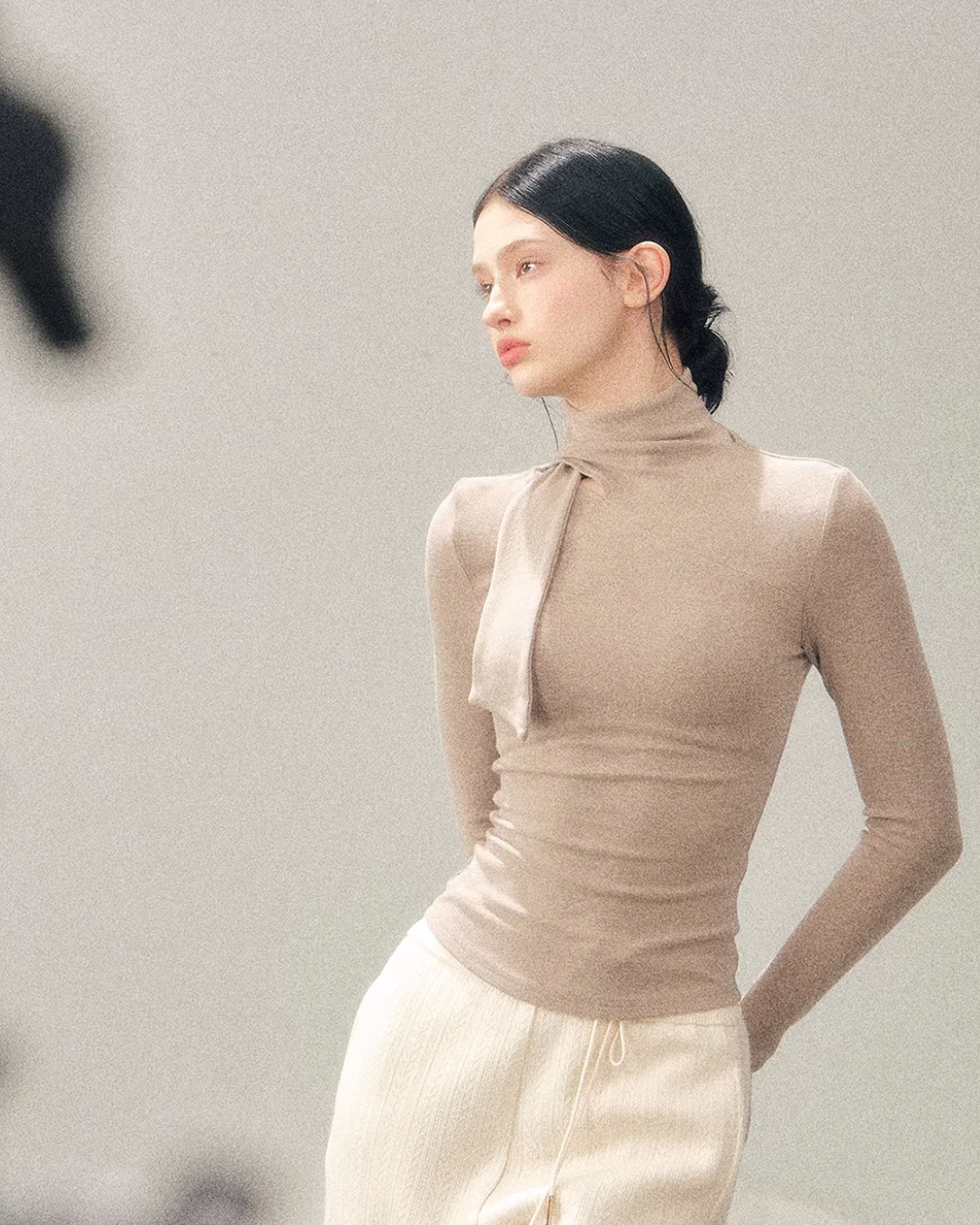 High-Neck Tight Top LAS0052