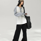 Henley Neck Raglan Sleeve Long-Sleeve T-Shirt ACS0382