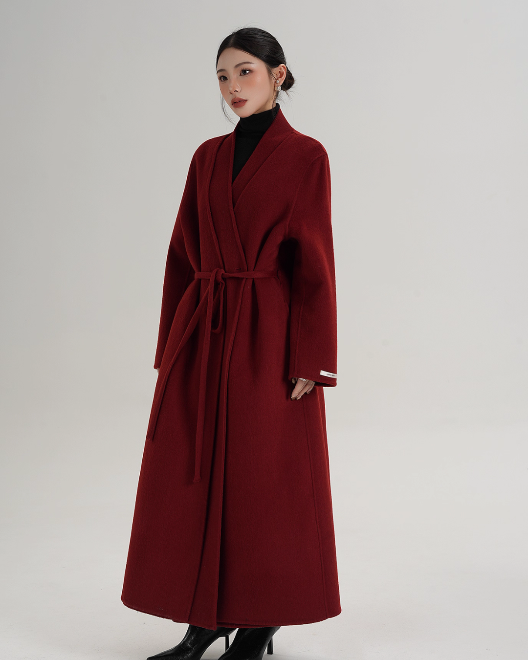 Elegant Wool Long Coat SRS0385