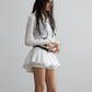 Ruffled Mini Skirt JNS0015