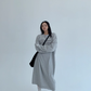 Logo Print Oversized Dress YLS0931