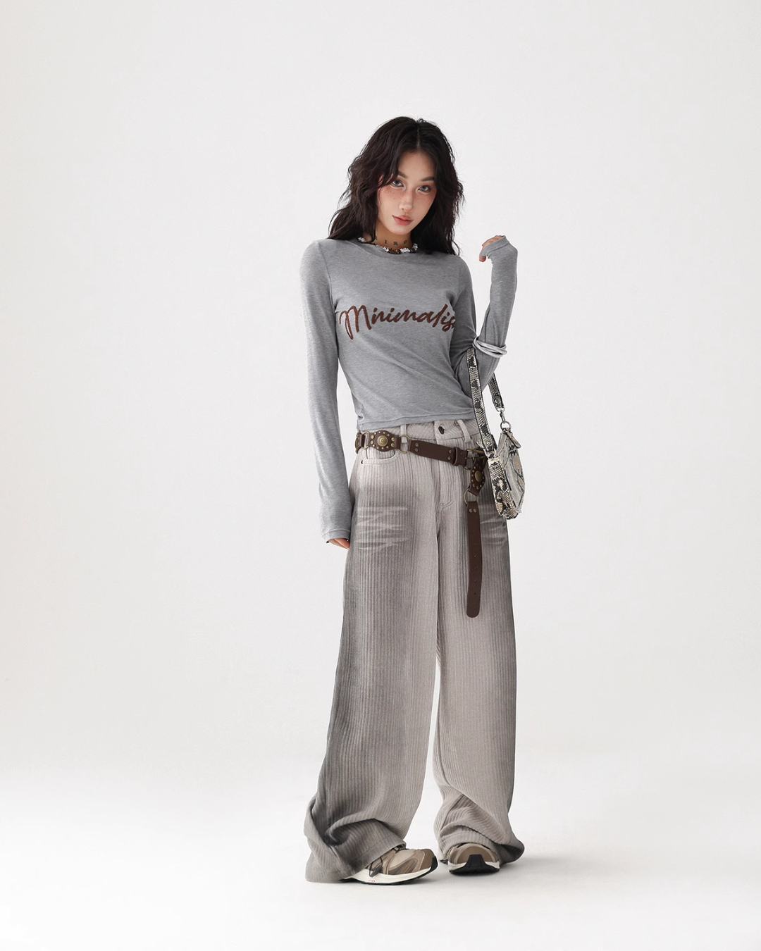 Drape Casual Wide Pants ACS0230