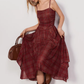 Vintage Plaid Suspender Dress BBK0001