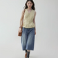 V-Neck Flare Stripe Vest VOE0004