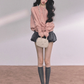 Dolman Sleeve Boat Neck Knit LAS0044