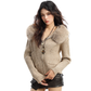 Faux Fur Zip Knit Top BGS0042
