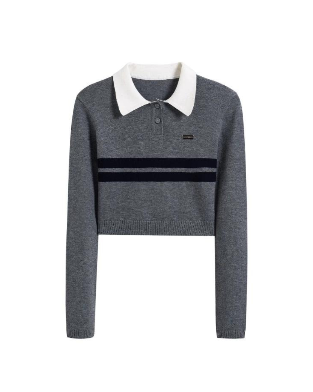 Polo Collar Wool Sweater LLS0091