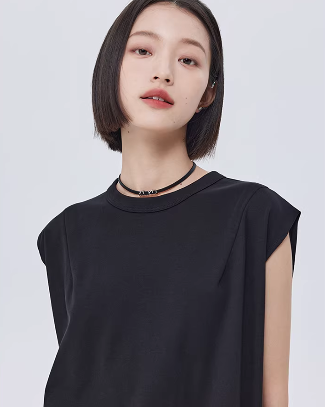 Sleeveless Box Silhouette Dress SHN0034