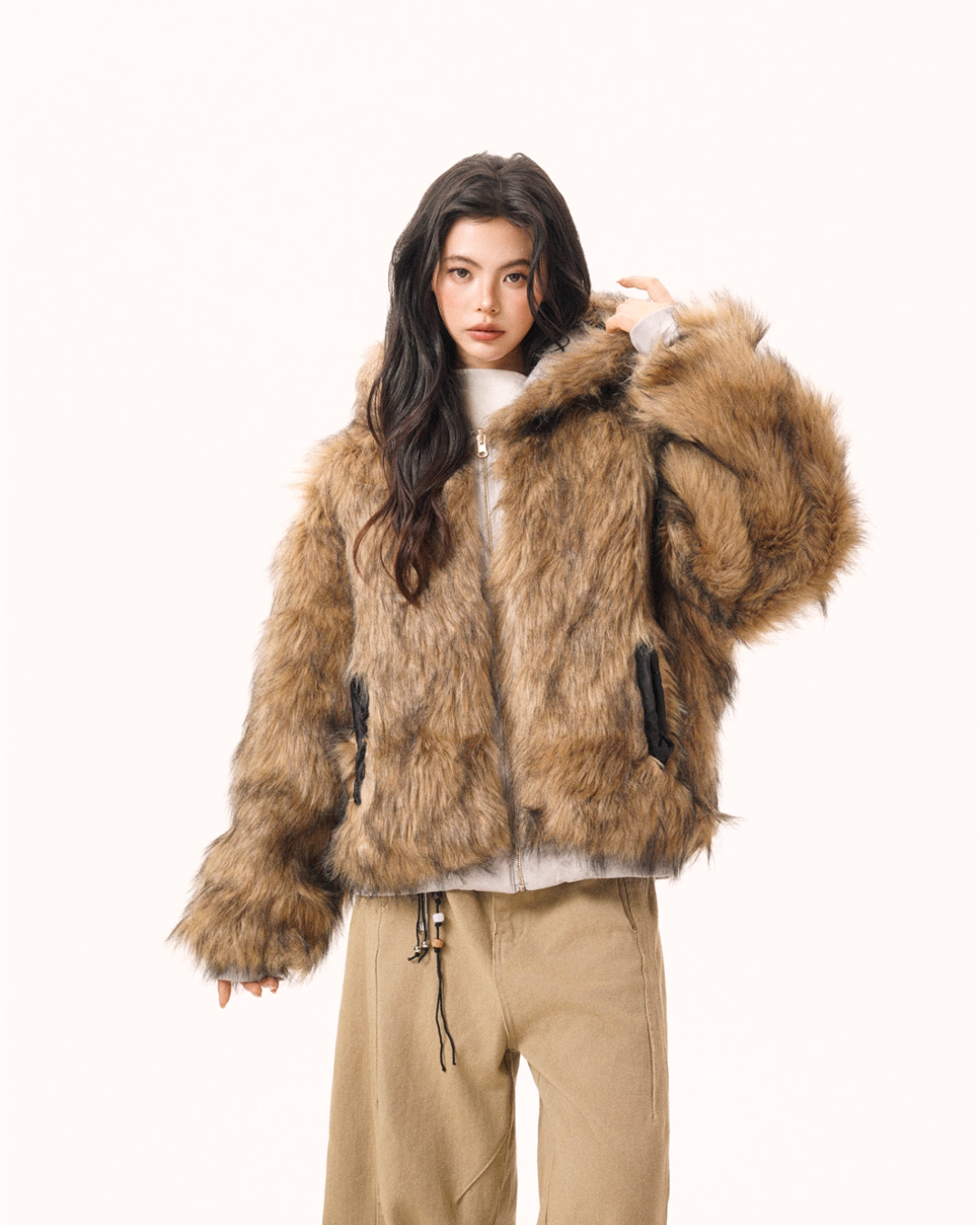 Reversible Fur Jacket BWA0005