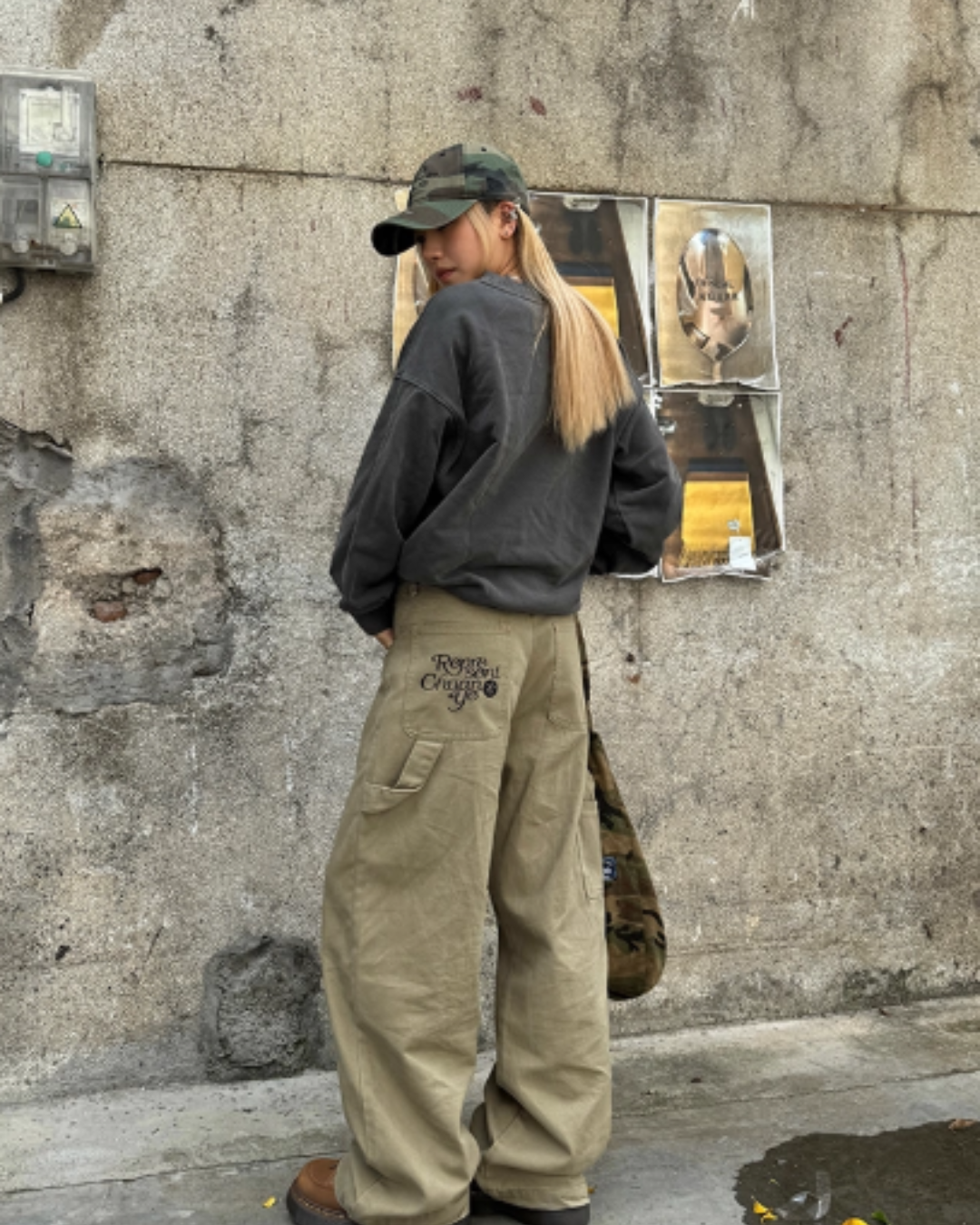 Stree Wide Cargo Pants CYE0074