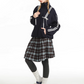 Ribbon Girly Track Jacket / Paid Skirt CYN0124