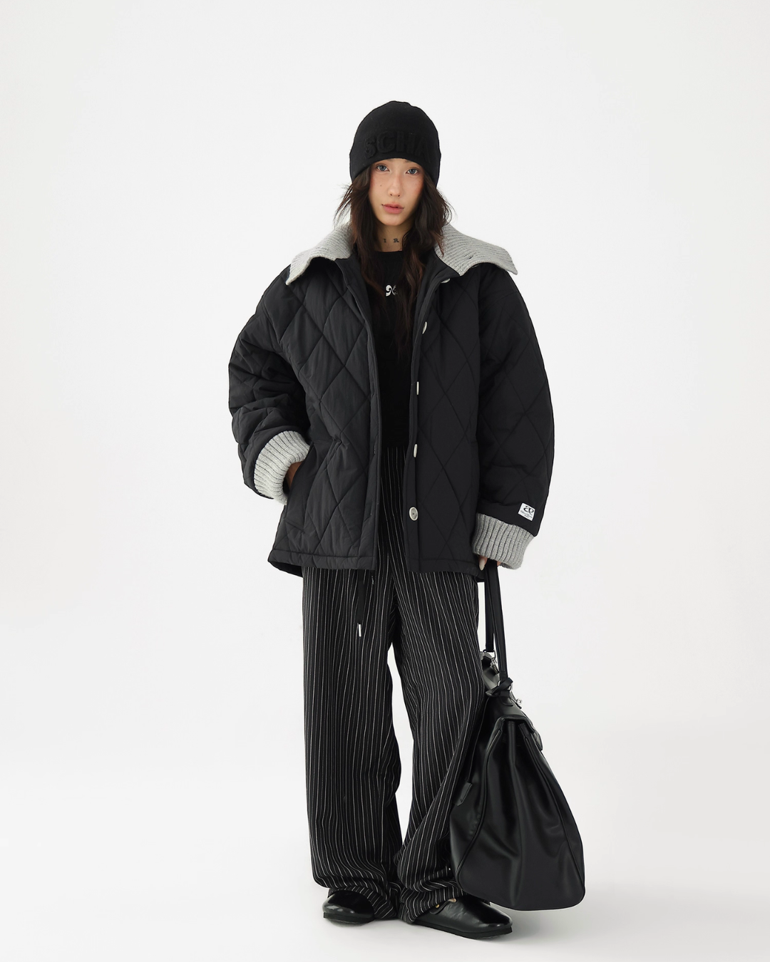 Quilted Loose Cotton Coat ACS0324