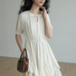 V-Neck Tiered Mini Dress VAS0201