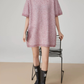 Shaggy Knit Mini Dress FER0125