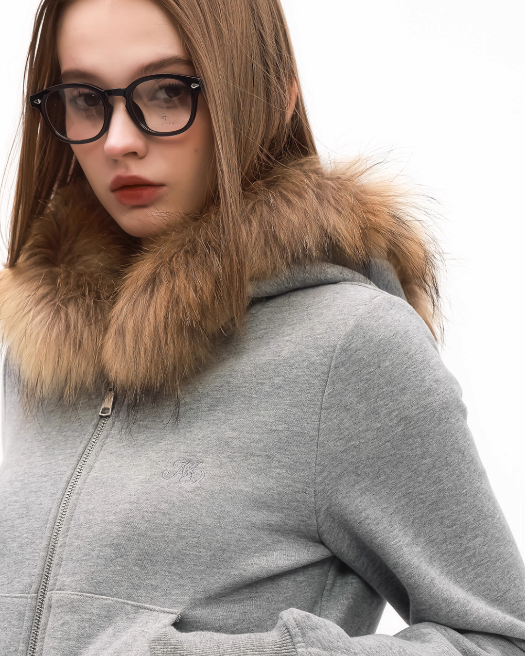 Far Hood Zip Up Hoodie MDB0004
