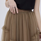 Ruffled Mid-Length Skirt SHN0028