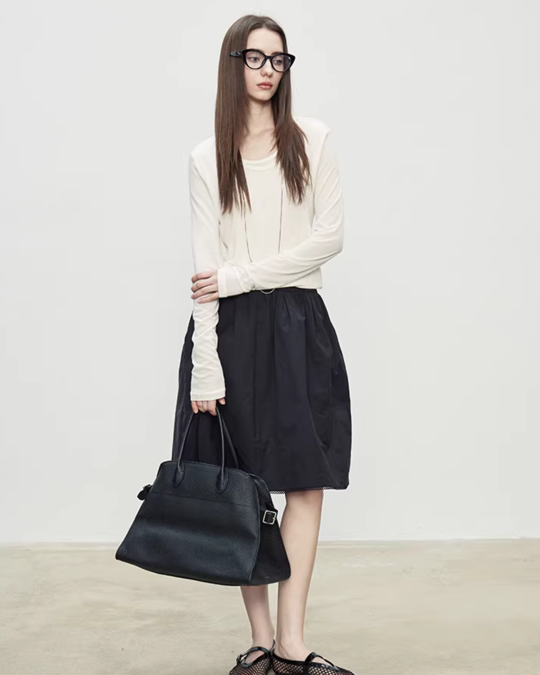 Retro Puffy Half Skirt TEO0006