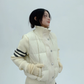 Down Vest Knit Sleeve Jacket YLS0995