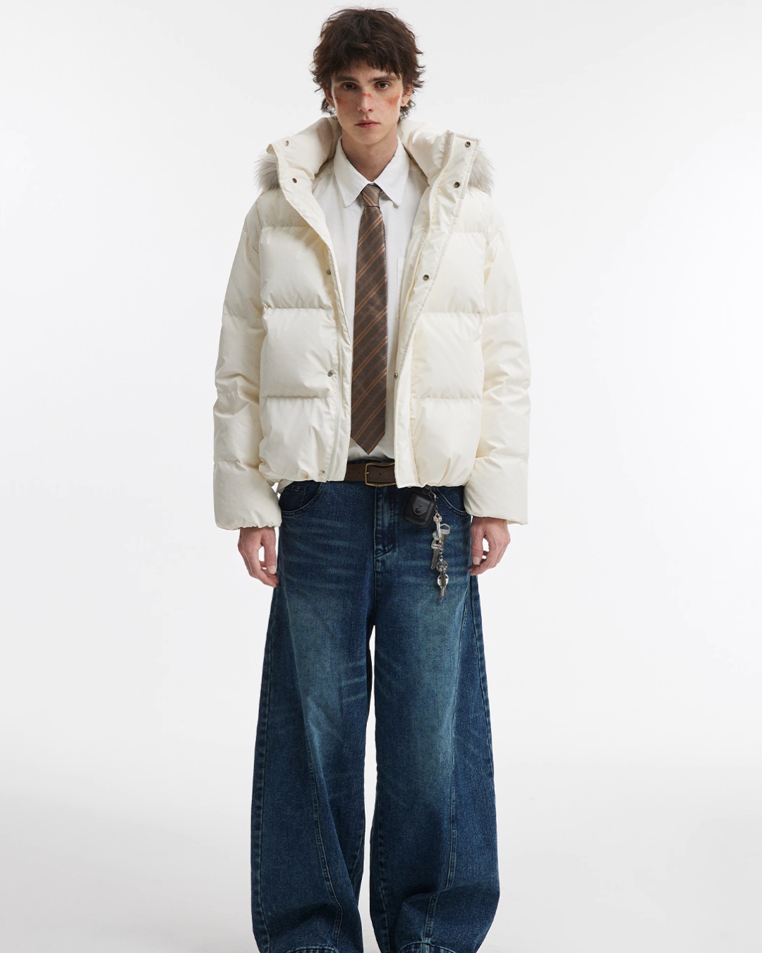 Hood Fur Down Jacket NDC0004