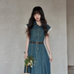 French Girly Denim Dress SMS0002
