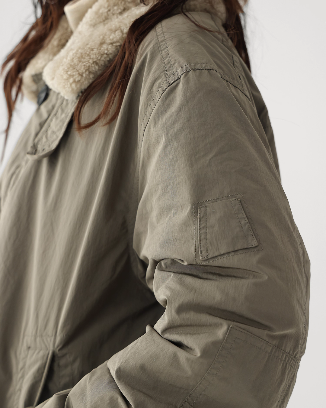 Fur Collar Military Jacket ACS0301