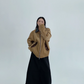 Double Zip Corduroy Jacket YLS0894