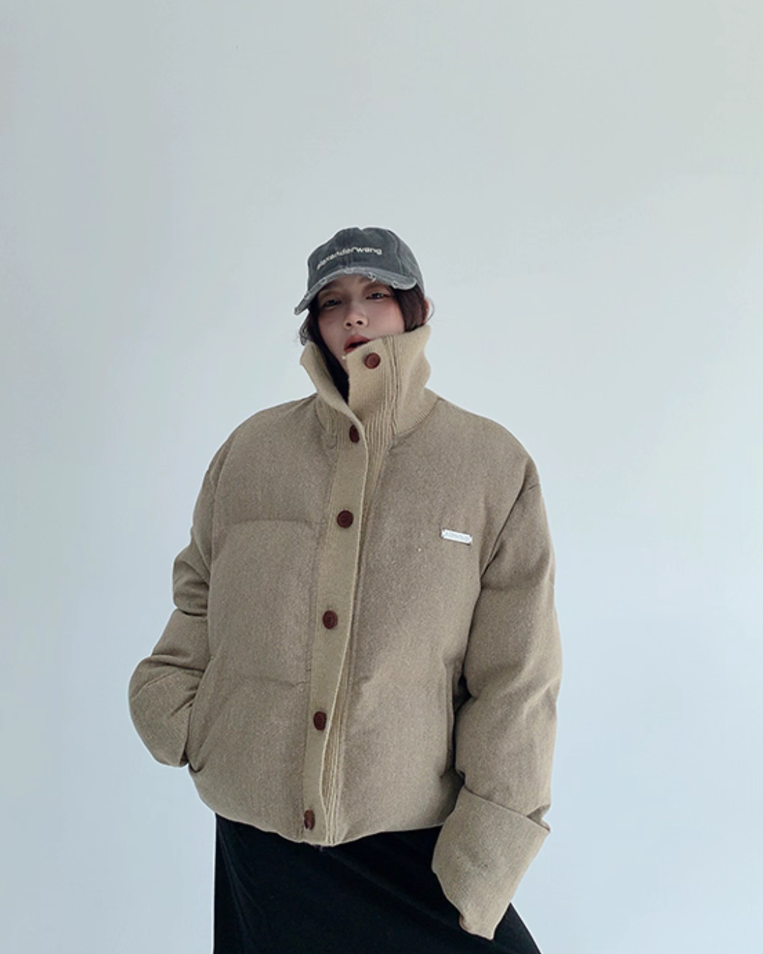 Stand Collar Down Jacket YLS0997