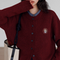 Round Neck Long Sleeve Knit Cardigan VAS0139