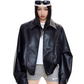 Elegant Leather Jacket ICM0095