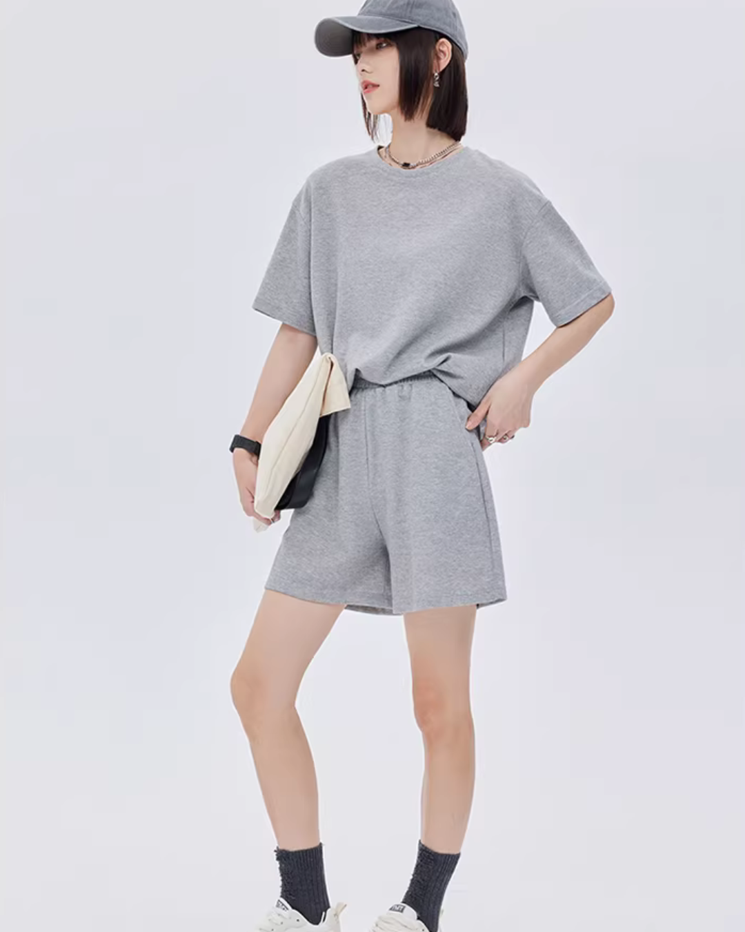 Relaxed Oversized T-Shirt / Shorts SHN0031