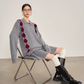 Argyle Knit Tops / Knit Mini Skirt SUY0028