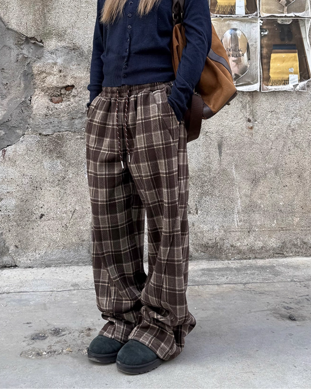 Paid Wide Pants CYE0079