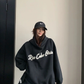 Oversized High-Neck Hoodie YLS1062