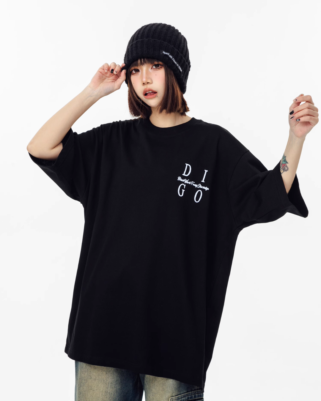 Back Logo Big Silhouette T-Shirt AXN0002