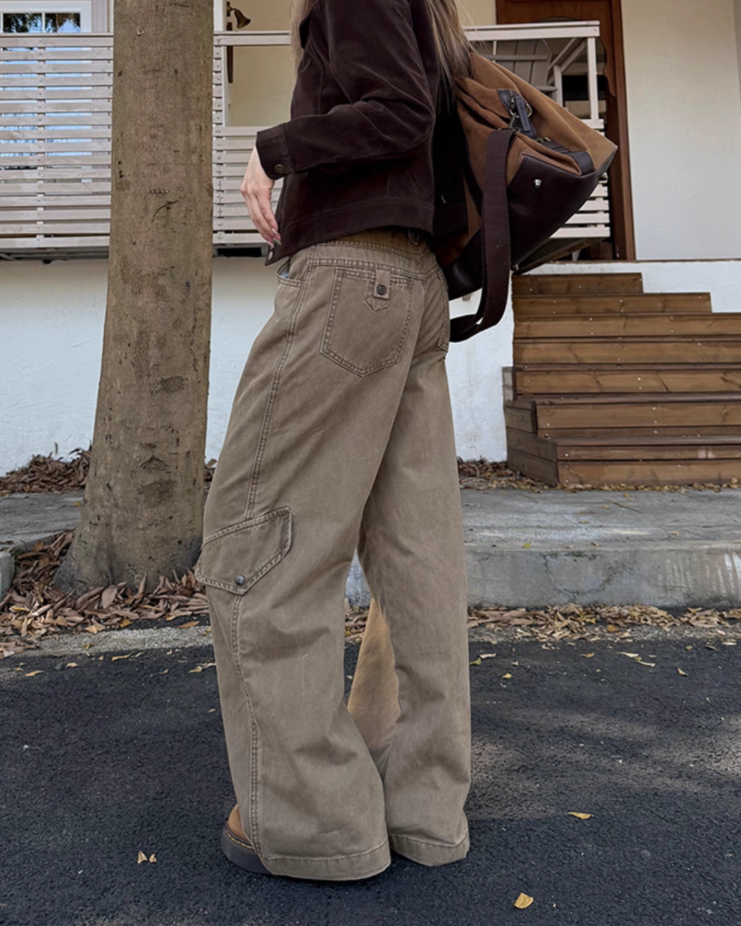 Loose Cargo Pants CYE0083