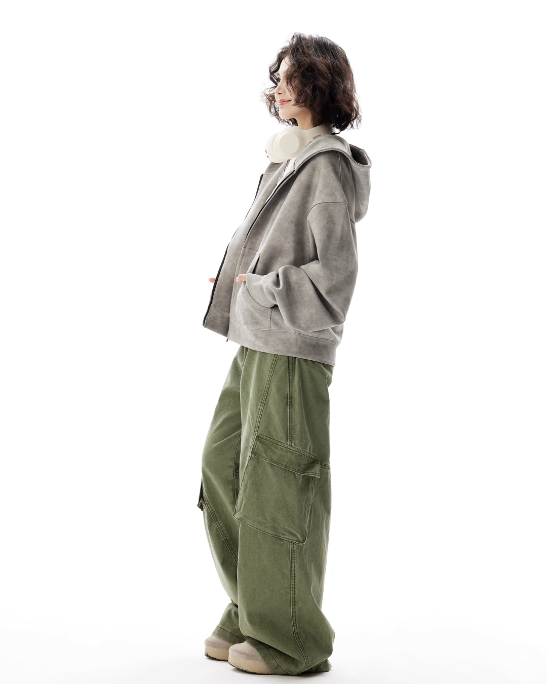 Vintage Casual Loose Jacket HGX0033