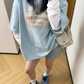 Layered Style Cotton Short Sleeve T-Shirt YLS0820