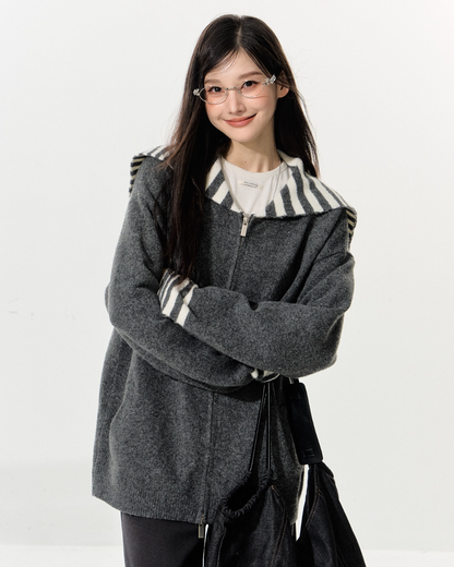 Border Collar Jacket / Wide Pants / Half Pants ELS0004