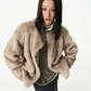 Eco Fur Volume Coat TKC0002