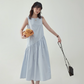 Asymmetrical Sleeveless Dress AMU0024
