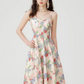 Flower Flare Cami Dress LSN0003