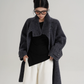 Stand Collar Wool Coat SRS0364