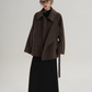 Fake Wool Trench Coat SRS0372