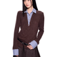 Shirt Docking Knit Top EZK0086