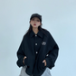 Plaid Patchwork Short Lapel Jacket YLS0883