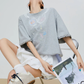 Headphone Print Short-Sleeve T-Shirt FER0168